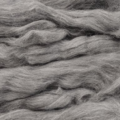 Alpaca wool tops 50g. ± 2,5g. Color - chestnut brown. (Kopija) (Kopija)