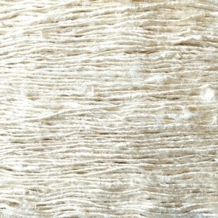 Bambuko pluošto virvė veltų gaminių dekoravimui. Spalva - balta. Pakuotė: 10 g.