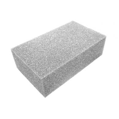 Sponge used for dry felting. Size 200x100x60