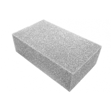 Sponge used for dry felting. Size 200x200x60