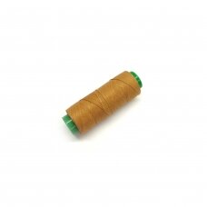 Waxed thread. Color - cinnamon. In pack for 100 meters.