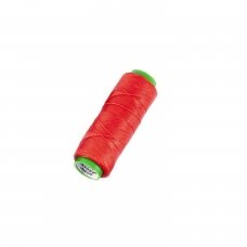 Waxed thread. Color - red. In pack for 100 meters.