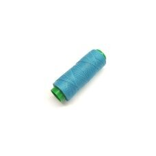 Waxed thread. Color - light blue. In pack for 100 meters.