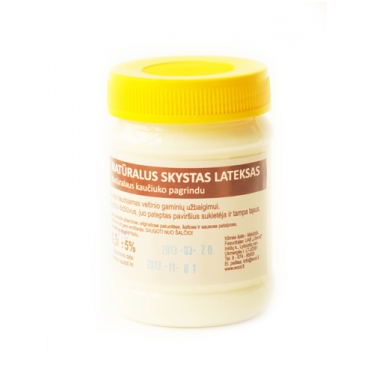 Liquid natural latex. 250 milliliters