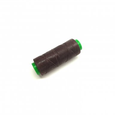 Waxed thread. Color - green beige. In pack for 100 meters.
