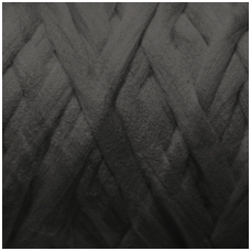 Merino wool space tops   50g. ± 2,5g. Color - dark gray, 20,1 - 23 mic.