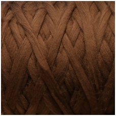 Merino wool space tops 50g. ± 2,5g. Color - brown, 20,1 - 23 mic.