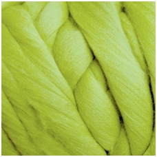 Super fine wool tops 50g. ± 2,5g. Color - salad dish, 15,6 - 18,5 mik.