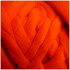 Medium Merino wool tops 50g. ± 2,5g. Color - pink, 20.1 - 23 mik.