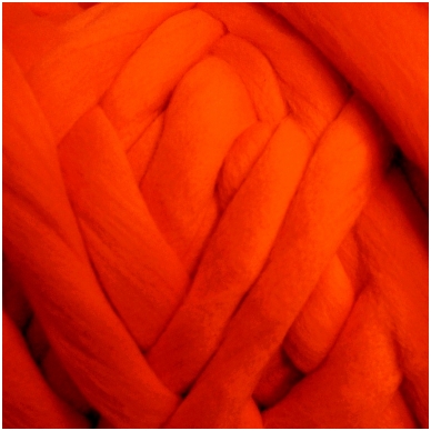 Fine wool tops 50g. ± 2,5g. Color -  pink, 18,6 - 20 mik.