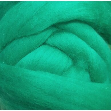 Fine wool tops 50g. ± 2,5g. Color - , 18,6 - 20 mik.