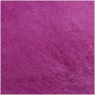 N. Zelandijos vilnos karšinys. Spalva - viržių violetinė, 27 - 32 mik.