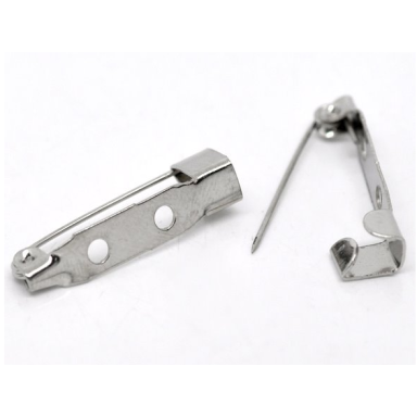 Pagrindas segei metalo spalvos 25 mm.