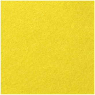 Synthetic fiber sheet. Color- lemon. Dimensions 200x300x1,5mm.