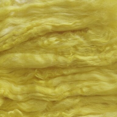 Silk fiber. Color- yellow. 5 g.