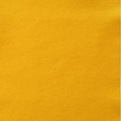 Synthetic fiber sheet. Color- sun yellow. Dimensions 200x300x1,5mm.