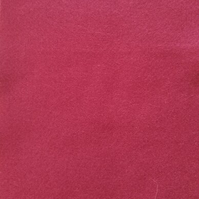Synthetic fiber sheet. Color- cherry. Dimensions 200x300x1,5mm.