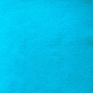 Synthetic fiber sheet. Color- turquoise. Dimensions 200x300x1,5mm.