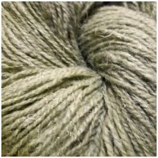 Wool yarn hank 150g. ± 5g. Color - moss. 100% wool.
