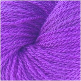 Wool yarn hank 150g. ± 5g. Color - purple. 100% wool.