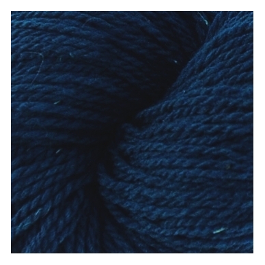 Wool yarn hank 150g. ± 5g. Color - greenish blue. 100% wool.
