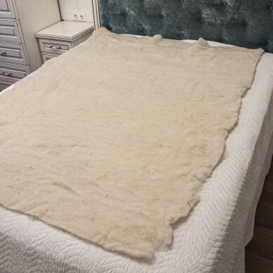 Thin blanket with a wool filler, 400g/m² Size 150 x 200cm. (Kopija)